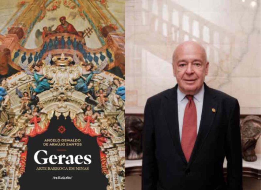 Angelo Oswaldo lança livro com 17 ensaios inéditos sobre o barroco mineiro