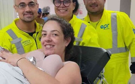 Bebê nasce em ambulância da EPR Via Mineira no pedágio de Itabirito