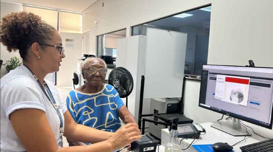 Idosa de 103 anos é a pessoa mais velha atendida no CAC de Itabirito